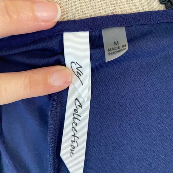 Collection B Deep Blue Top - Picture 5 of 5